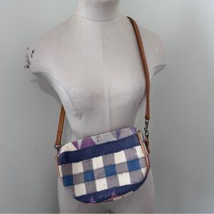 Vintage T. Cappelli Crossbody Handbag Bag ~ Y2K 90’s Retro Boho Bohemian Aztec